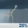 Friday: Chance Showers And Thunderstorms